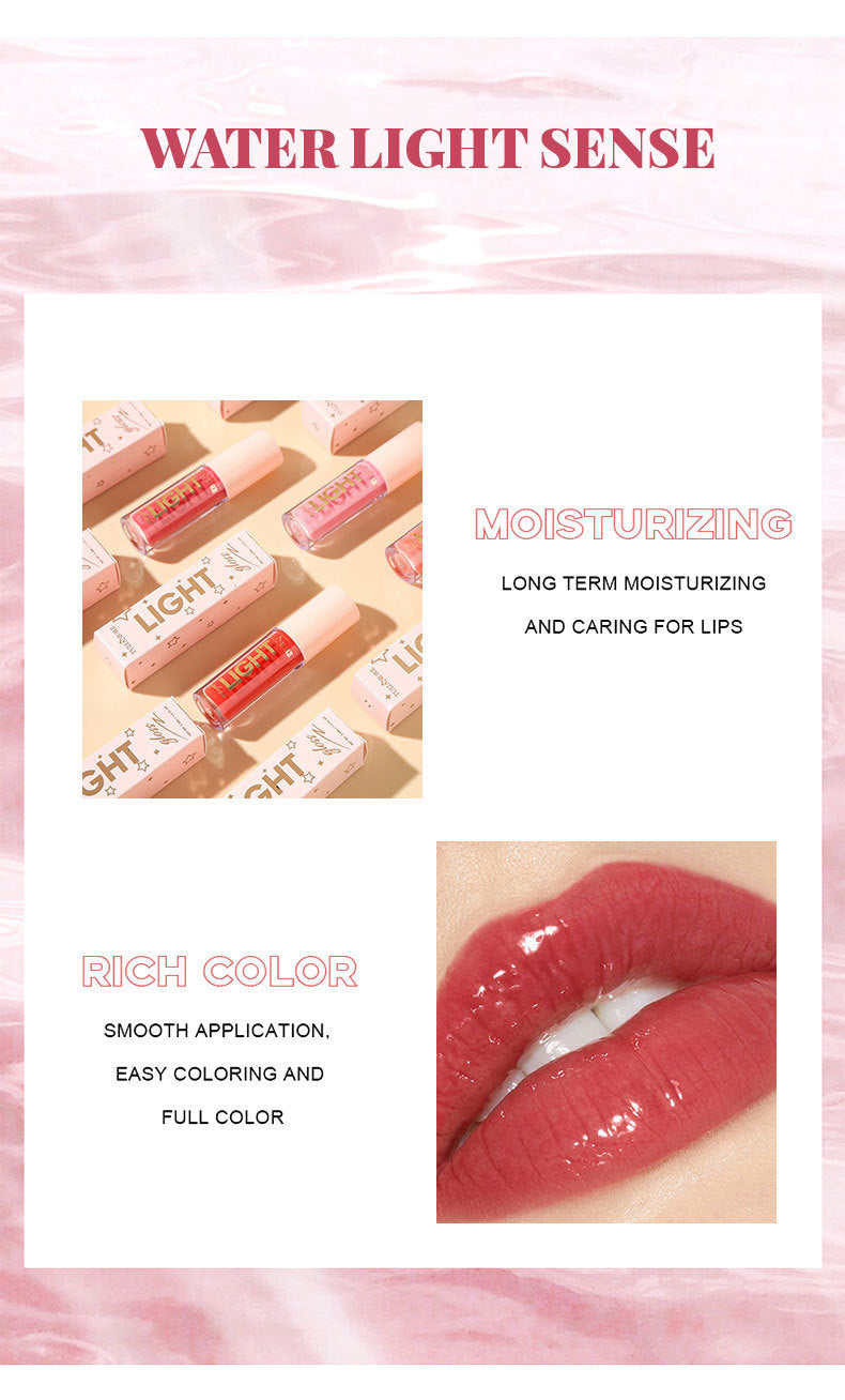 Nourishing Moisturizing Candy Mirror Pearlescent Lip Gloss